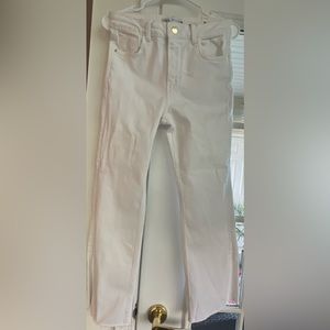 Zara mini flare white jeans never worn smoke free home